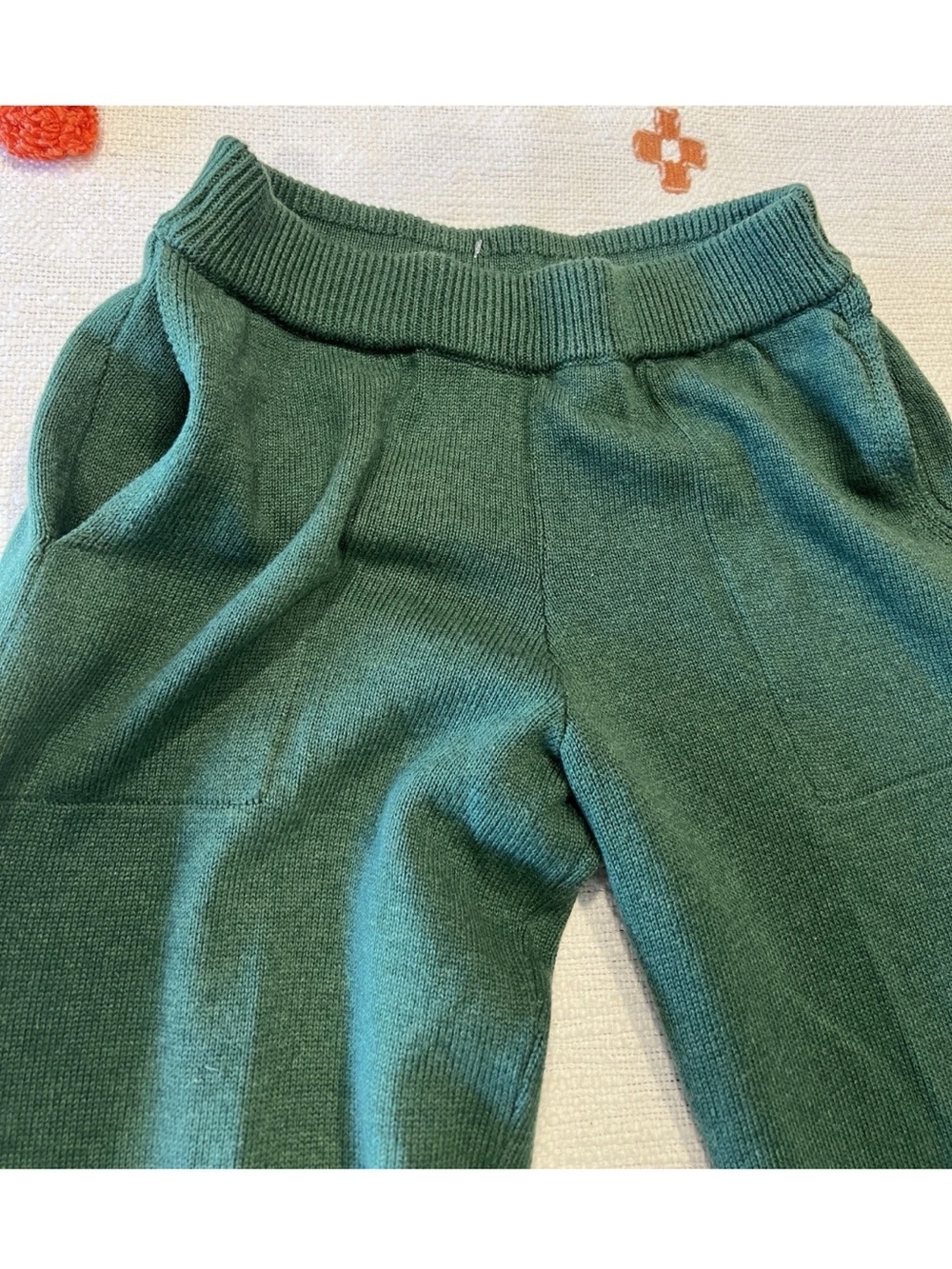 Free People Free-est Solar Sweater Set Cardigan/Pants Green XS - Picture 14 of 15